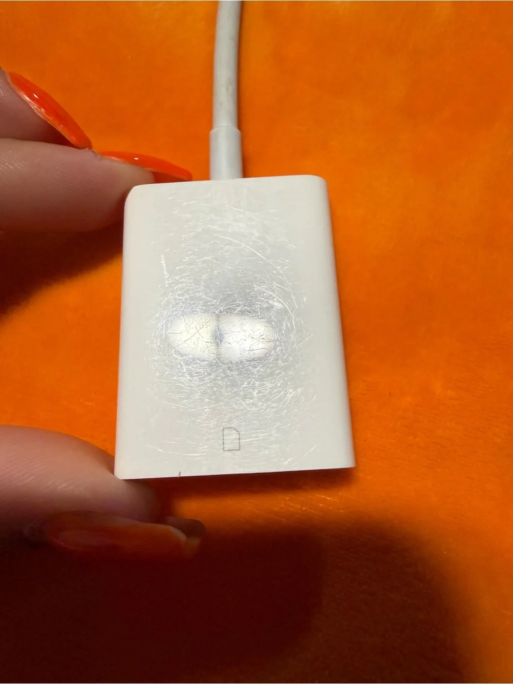 Apple White Lightning to SD Card Reader Adapter